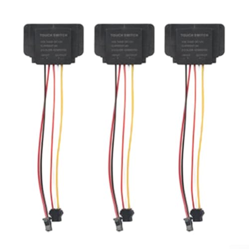 Berührungsempfindliche Lichtsteuerung für 12 V LED für Spiegel, verschönern Sie Ihren Raum mit modernen Funktionen (3 Farben) von ZMdooreasy