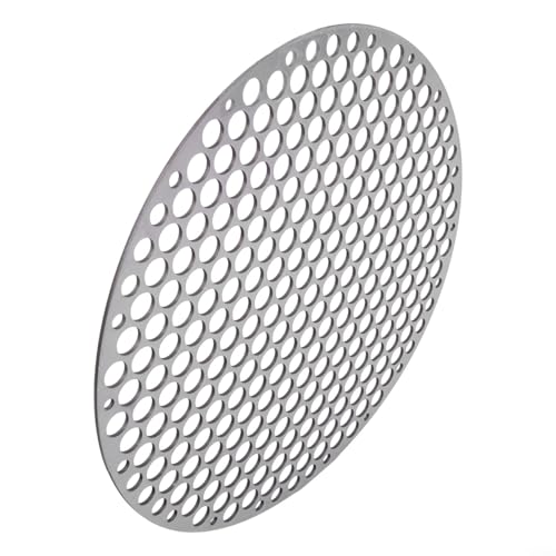 Edelstahl-Grillrost zum Grillen von Fleisch, Gemüse oder Backwaren mit effizienter Luftzirkulation (22 cm) von ZMdooreasy