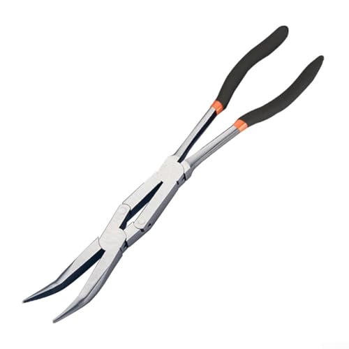 Effiziente 33 cm lange Spitzzange mit Doppelbacken-Optionen für erhöhte Funktionalität (45°) von ZMdooreasy