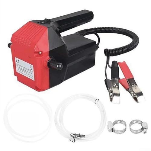 Elektrische 12V Ölwechselpumpe für Motor- und Heizölabsaugung mit Bypass-Ventil für Motorräder, Industrieanlagen, Wasseraufbereitung und landwirtschaftliche Nutzung von ZMdooreasy