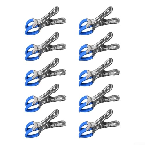 For Pool Safety First 10PCS Heavy Duty Metal Clamps Designed To Securely Hold Your Cover in Place All Season Long For Pool Safety First 10PCS Heavy Duty Metal Clamps Designed To Securely Hold Your Cover in Place All Season Long von ZMdooreasy