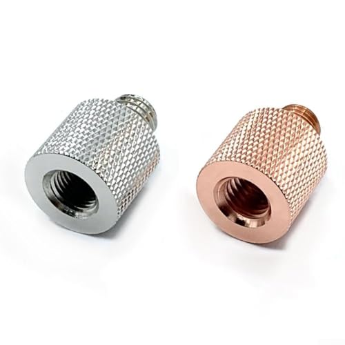 Leichter M10 auf 3/8 Anschlussadapter für JPC Antenne aus Edelstahl für stabiles Signal und einfachen Transport (Gold) von ZMdooreasy
