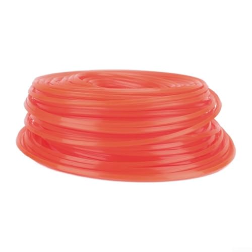 Nylon-Rasentrimmer-Draht 3 0 mm 55 m Länge für effektive Rasenpflege (rund) von ZMdooreasy