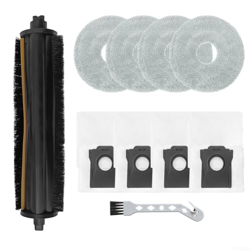 Optimieren Sie Ihre For Dreame For Mova-Leistung mit diesem Ersatz-Set Hauptbürste, Wischmopp-Pads und Staubbeuteln Optimieren Sie Ihre For Dreame For Mova-Leistung mit diesem Ersatz-Set Hauptbürste, Wischmopp-Pads und Staubbeuteln von ZMdooreasy