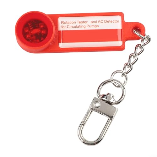 Pumpendrehungsprüfer und Magnetventil AC Detektor für Heizungsanlagen mit Magnetanzeige zur schnellen Überprüfung des Pumpenbetriebs und der Rotation (Elektronik) von ZMdooreasy