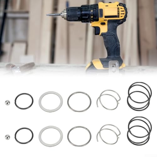 Robuste Feder- und Stahlkugel-Treiber-Kits für verschiedene DCF885-Modelle, inklusive 2 Hochleistungs-Sets von ZMdooreasy