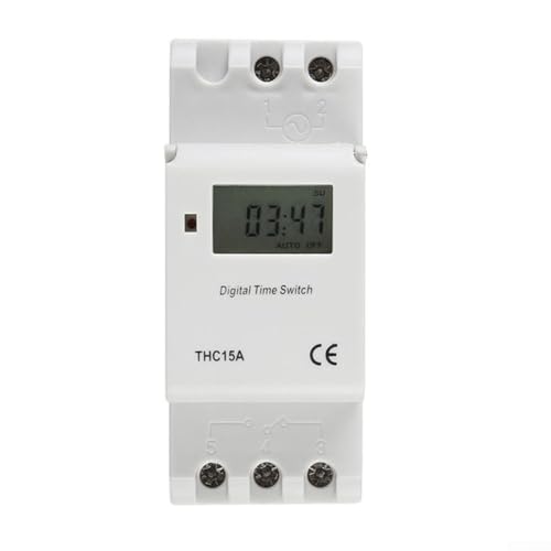 Robustes digitales Zeitmanagementsystem, einfach programmiert über eine benutzerfreundliche Schnittstelle auf diesem AC220V Timer-Gerät von ZMdooreasy