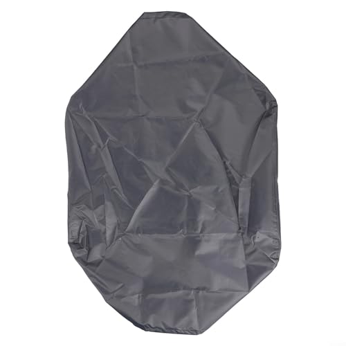 Schutzhülle für 55,9 cm Tischplatte Grillplatte mit Haube, wetterfeste 420D Polyester BBQ Grillabdeckung, kompatibel mit und Camping Grills (Grau) von ZMdooreasy