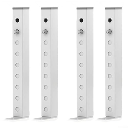 Sicherheitsgeländer für Schiebefenster, verstellbar, aus Metall, um die Sicherheit von Kindern und Haustieren durch Begrenzung der Öffnung zu verbessern (4 Stück 25 cm) von ZMdooreasy