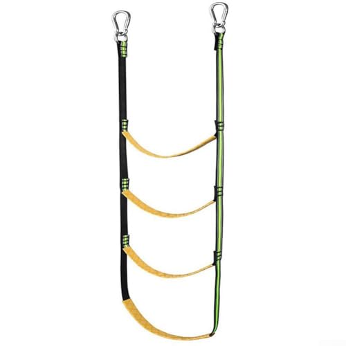 Step Boat Rope Ladder for Inflatable Boats Lightweight UV Protected Boarding Ladder Supports 180.4 kg Quick Setup with Hooks (Green-4) von ZMdooreasy