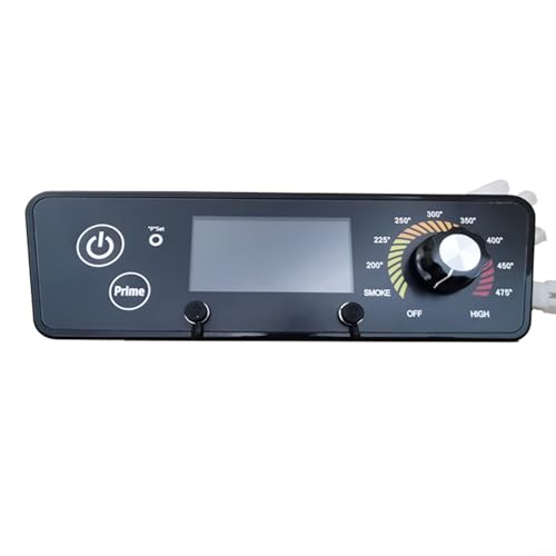 Thermostat-Steuerplatine für Holzpellet-Grills, P7340 700 mit digitalem LCD-Bildschirm und Dual-Sonden-Fähigkeit für präzise interne Temperaturüberwachung und Zündkontrolle von ZMdooreasy