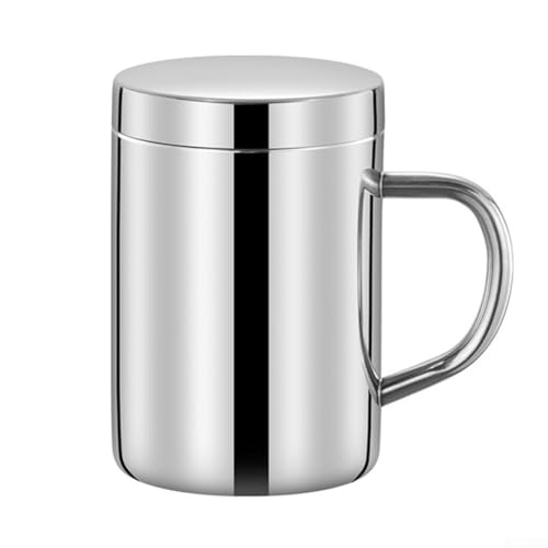 Tragbarer isolierter Becher aus 304 Edelstahl mit Sicherheitsdeckel, ideal für Zuhause oder Gebrauch Tragbarer isolierter Becher aus 304 Edelstahl mit Sicherheitsdeckel, ideal für Zuhause oder Gebrauch von ZMdooreasy