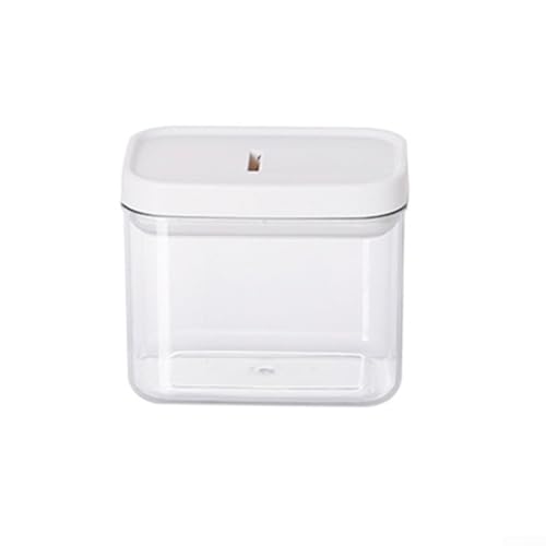 Transparenter luftdichter Frischhaltedose, effektive Versiegelung für Frische mit einfachem Zugang zum Inhalt ((500 ml)) von ZMdooreasy