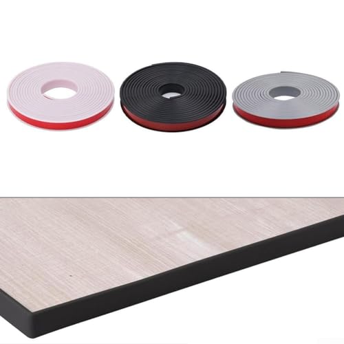 U-förmiger TPE-Kantenschutz 25 mm für Möbel und flexibles Design für einfache Anwendung an verschiedenen Kanten in Häusern (500 cm weiß) von ZMdooreasy