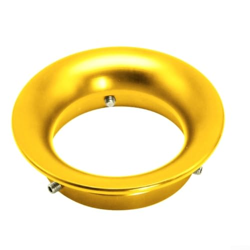Vergaser-Luftfilter-Windbecher, kompatibel mit PWK für OKO 21 28 mm Modelle, inklusive Schrauben (Gold) von ZMdooreasy