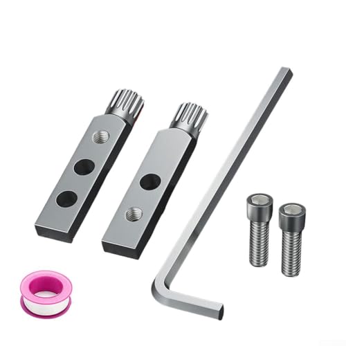 Wasserhahn-Winkelventil zum Entfernen von gebrochenen Drähten, Metallkonstruktion für effiziente Extraktion beschädigter Sanitärkomponenten von ZMdooreasy