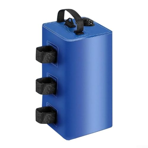 ZMdooreasy 10L Outdoor Zelt Wassergewicht Tasche Beingewichte Tragbare winddichte Fixiertasche für Pop-Up-Vordächer Festivals Marktstände Strandausflüge (blau) von ZMdooreasy