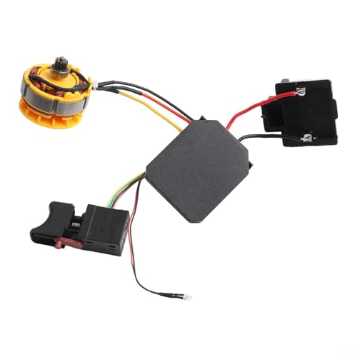 ZMdooreasy 21V Motor Assembly, 12 Teeth Brushless Control Board With Overload Protection, IP65 Rated For Workshops von ZMdooreasy