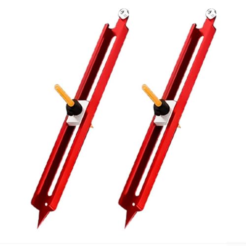 ZMdooreasy Aluminium-Konturlineal, 300 mm, Profillehre mit verstellbarem Stifthalter, Stahllager für Holzbearbeitung, Fliesenformen, Teppichschneiden ZMdooreasy Aluminium-Konturlineal, 300 mm, Profillehre mit verstellbarem Stifthalter, Stahllager für Holzbearbeitung, Fliesenformen, Teppichschneiden von ZMdooreasy