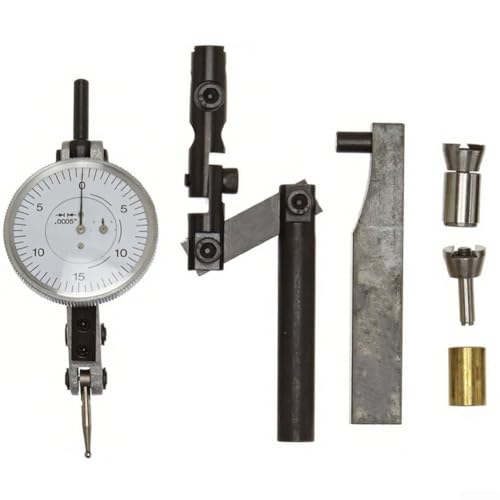ZMdooreasy Axial Support Indicator Extension Rod Set With Dovetail Clamp Imperial Measurement Tool Steel Dial Gauge Accessory Kit For Precision Testing von ZMdooreasy