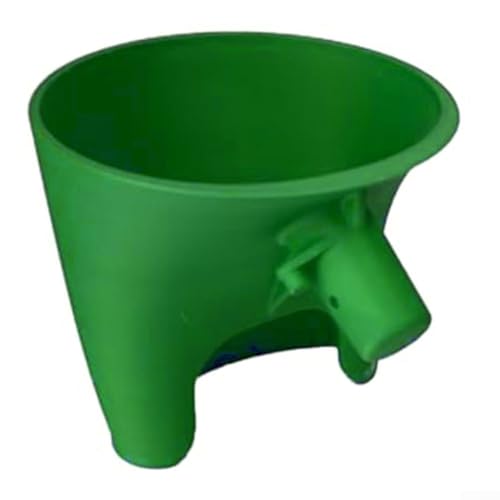 ZMdooreasy Für Küchenhelfer Mixer Trichteraufsatz für 222 mm Schüsseln mit geführtem Ausgießen, ergonomischem Griff und Konstruktion, um Spritzer beim Backen und Kochen zu minimieren (grün) von ZMdooreasy