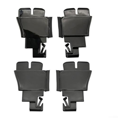 ZMdooreasy Für Mercedes für W253 für GLC-Klasse Dachlaufwasser-Abdeckplatte für Modelljahre 2016 2018, Kunststoffkonstruktion für Langlebigkeit (schwarz-rechts) von ZMdooreasy