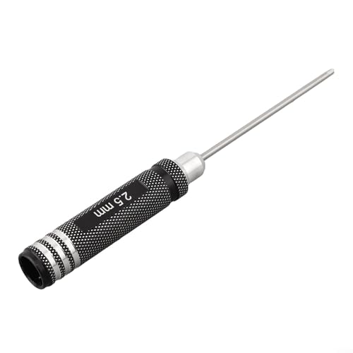 ZMdooreasy Für RC-Modell-Werkzeug, 1 Sechskantschlüssel mit komfortablem Griff und Anti-Funktionen in verschiedenen Größen (2,5 mm) von ZMdooreasy
