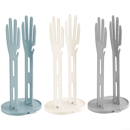 ZMdooreasy Handschuh-Trockenständer mit Abtropfschalen-Basis, Wandhalterung, Küchenorganizer für Geschirrtücher und Reinigungsmittel, Kunststoffhalter, 34 x 16 x 13 cm ZMdooreasy Handschuh-Trockenständer mit Abtropfschalen-Basis, Wandhalterung, Küchenorganizer für Geschirrtücher und Reinigungsmittel, Kunststoffhalter, 34 x 16 x 13 cm von ZMdooreasy