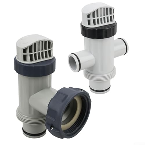 ZMdooreasy Pool-Ventil mit geteiltem Schlauch-Design für Intex 25010 28635EG 28633EG 28671EG oberirdische Pools zur Verbesserung der Wartungseffizienz von ZMdooreasy