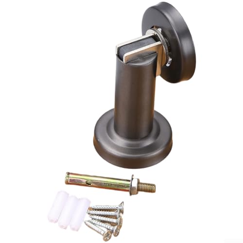 ZMdooreasy Robuster magnetischer Türstopper aus Edelstahl, Wandmontage, Türhalter mit starkem Halt und verstärktem Boden für Schlafzimmer, Badezimmer, Büro (Futter) von ZMdooreasy