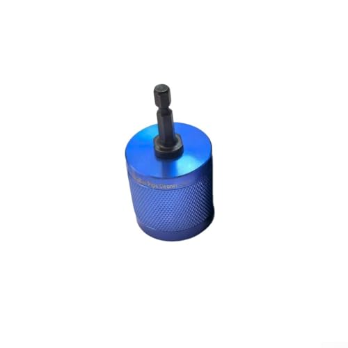 ZMdooreasy Rohrreiniger mit Elektromotor für Kupfer- und Metallrohre mit austauschbaren Bürstenköpfen und Sechskantgriff (12 mm) von ZMdooreasy