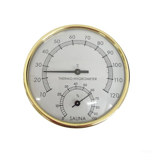 ZMdooreasy Sauna-Thermometer & Hygrometer für den Innenbereich: Genaue Temperatur- und Luftfeuchtigkeitsmessung ZMdooreasy Sauna-Thermometer & Hygrometer für den Innenbereich: Genaue Temperatur- und Luftfeuchtigkeitsmessung von ZMdooreasy