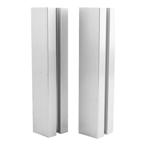 ZMdooreasy Solarmodul-Führungsschiene 40 x 40 mm 200 mm Länge Aluminiumlegierung Halterung für Photovoltaik-Modul Balkonkraftwerke von ZMdooreasy