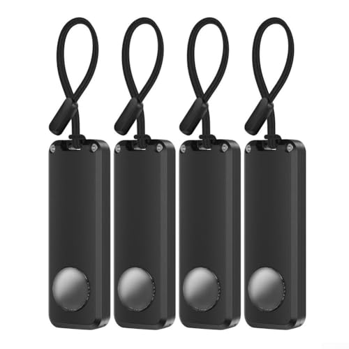 ZMdooreasy Wasserdichtes ABS-Akkugehäuse für AirTag mit langlebiger Leistung und IPX7-Wasserschutz, unterstützt 2 AA-Batterien (4 Stück) von ZMdooreasy