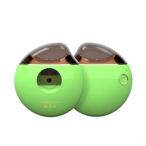 ZMdooreasy Wiederaufladbarer elektrischer Nagelknipser mit USB für sicheres Schneiden und integrierter Nagelschrott-Sammelbox (fluoreszierendes Grün) von ZMdooreasy