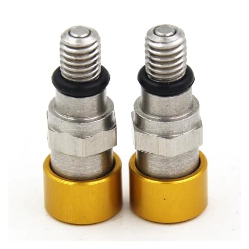 ZNCOJL Gabelentlüftung Für Suzuki RM125 RM250 RMZ250 RMZ450 RMX450 DR250 DRZ400 M5 * 0.8mm Gabel Entlüfter Relief Ventil Schraube Motorrad Dirt Bike(Farbe:1) von ZNCOJL