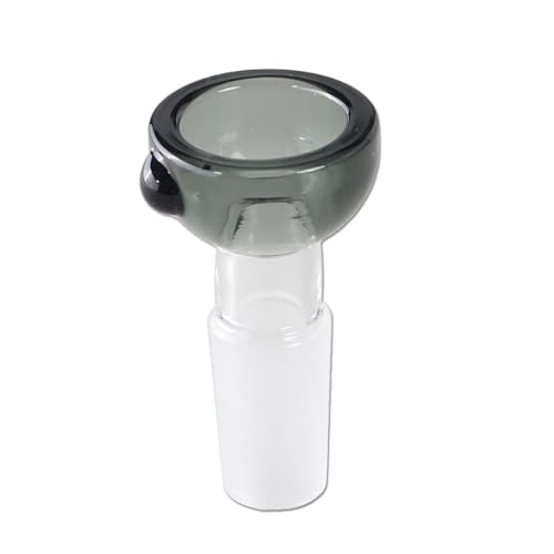 Pfeifen Glaskopf Grau Transparent Schliff NS14 aus Borosilikat Pfeifen Glaskopf Grau Transparent Schliff NS14 aus Borosilikat von ZNDG