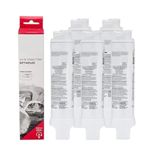 Ersetzen Sie Den Kühlschrank-Wasserfilter, Kompatibel Mit Frigidaire Pure Source Ultra II, EPTWFU01, EWF02(EPTWFU01-5PCS) von ZNDIALDHF