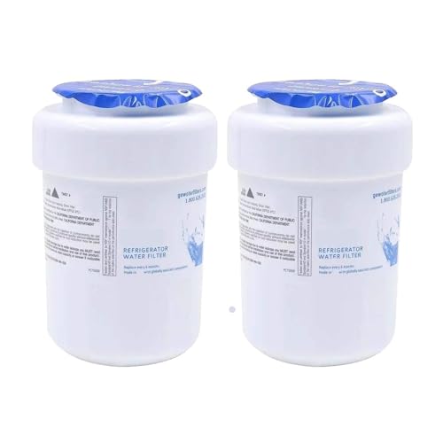Kühlschrank-Wasserfilter, Kompatibel Mit MWFP, Kompatibel Mit MWFA, Kompatibel Mit GWF, Kompatibel Mit HDX, FMG-1 WFC1201 GSE25GSHECSS PC75009(2pcs) von ZNDIALDHF