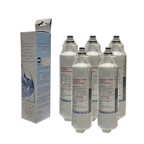 Kühlschrank-Wasserfilterfilter Ersetzen, Kompatibel Mit LG, LT700p ADQ36006101-ADQ36006102, Kompatibel Mit Kenmore-Wasserfilter 9690(5pcs) von ZNDIALDHF