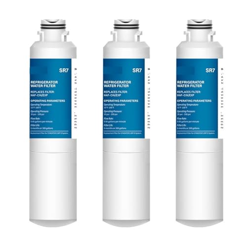 Kühlschrankfilter-Wasserfilter-Ersatz, Kompatibel Mit Samsung, DA29-00020A/B HAF-CIN/EXP 46-9101 RF4267HARS RF263TEAESG(3pcs) von ZNDIALDHF