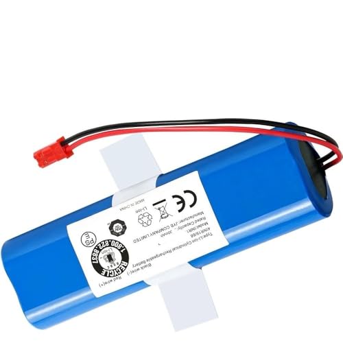 Lithium-Batterie For Roboterstaubsauger, Kompatibel Mit ILIFE, V3s Pro V50 V5s Pro V8s V80 Max B5 Max S5 Pro X750(5200mAh) von ZNDIALDHF