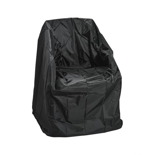 Sonnenliegen-Abdeckung Wasserdichte Stuhlabdeckung for den Garten im Freien, Schutzhülle for Stühle, Sofas, Regenschutz, staubdicht, sonnenbeständig, gestapelte Möbelschutzabdeckung FüR Sessel(Black) Sonnenliegen-Abdeckung Wasserdichte Stuhlabdeckung for den Garten im Freien, Schutzhülle for Stühle, Sofas, Regenschutz, staubdicht, sonnenbeständig, gestapelte Möbelschutzabdeckung FüR Sessel(Black) von ZNJAMN