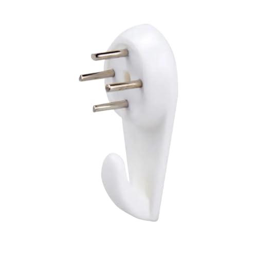Spurenlose Bilderhaken 10 Stück Wandhaken, unsichtbare Nägel for Aufhängen, nahtlose , Wandbilder, Fotoaufhänger, Rahmenaufhänger, Gemälde, , Nagelmöbel FüR Harte WäNde(5cm) von ZNJAMN