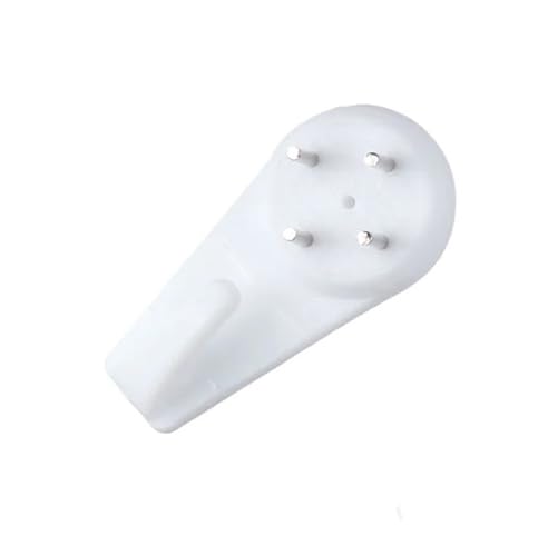 Spurenlose Bilderhaken 20 Pcs Kleiderbügel Spurlose Nagel Beton Wand Haken Foto Rahmen for Bild Uhr Trockenbau FüR Harte WäNde von ZNJAMN