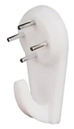 Spurenlose Bilderhaken 20Pcs Unsichtbare Nagel Schrauben Wand Haken Bild Aufhänger Spurlose Foto Malerei Rahmen FüR Harte WäNde(L) von ZNJAMN
