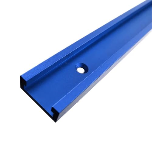 T-Schiene T-track Slot Miter Track T Slider Aluminium Alloy For Woodworking FüR Zimmermann(Blue,300mm) von ZNJAMN