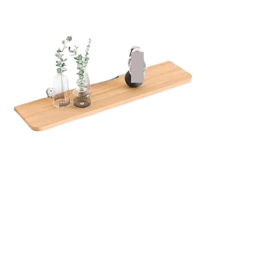 ZNJAMN 3 Stück Nicht perforierte Wandregale aus Massivholz mit geraden Trennwänden, Regale zur Wandmontage, Bücherregale, Lagerregal(25 * 15cm) von ZNJAMN