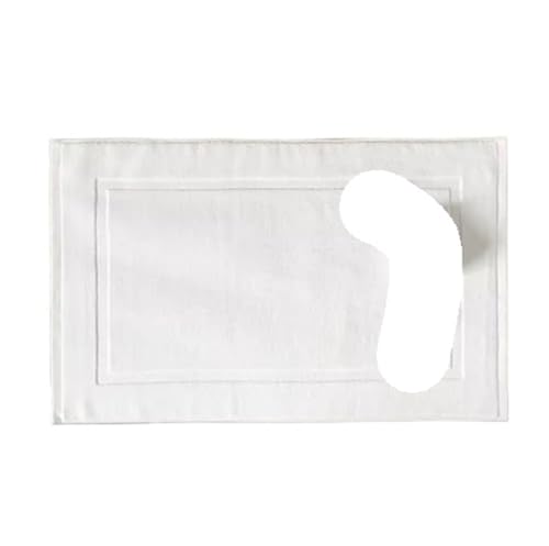 ZNJAMN Badezimmerteppiche 40 * 60 cm Türteppich Eingang rutschfeste Badezimmerbodenmatte Wasserabsorbierendes Bodentuch Home Hotel Badematte Verdicktes saugfähiges FüR Badezimmer von ZNJAMN