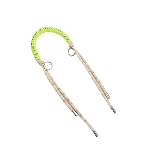 ZNJAMN Geflochtener Taschengurt 2 Pcs Geflochtene Tasche Strap Universal Handarbeit Gewebt Schulter Handtaschen FüR Taschen(Green) von ZNJAMN